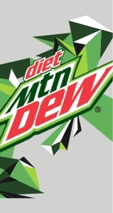 Diet mtn dew drinks